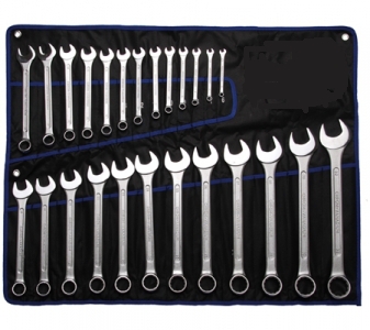 Maulringschl&uuml;ssel-Satz, 25-tlg.