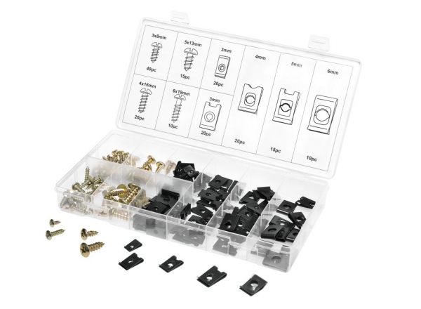 Meister-Set D&auml;mpfungsscheiben / Schrauben