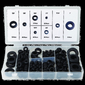 Meister-Set Gummi Durchgangst&uuml;llen, 180-tlg