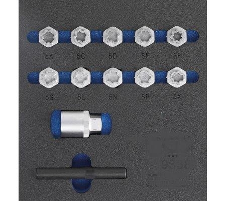 Felgenschloss Werkzeug f&uuml;r Mercedes