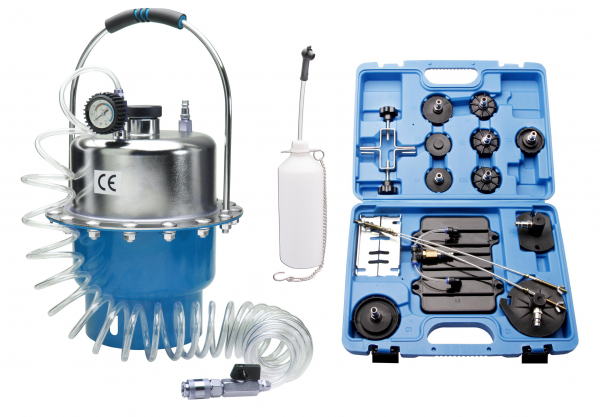 Druckluft Bremsenentl&uuml;ftungsmeister + 11 Adaptern