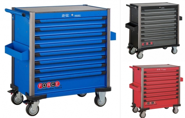 Force Gef&uuml;llter Werkstattwagen 610-tlg.