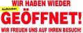 Wieder ge&ouml;ffnet - Serie!